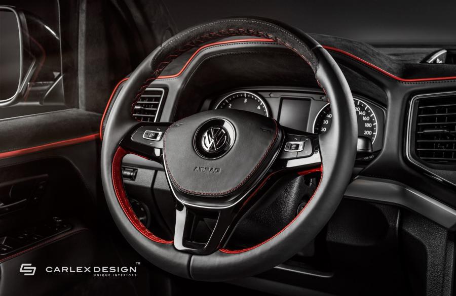 Панель приборов Volkswagen Amarok by Carlex Design 2017 года  (фото 9 из 9)